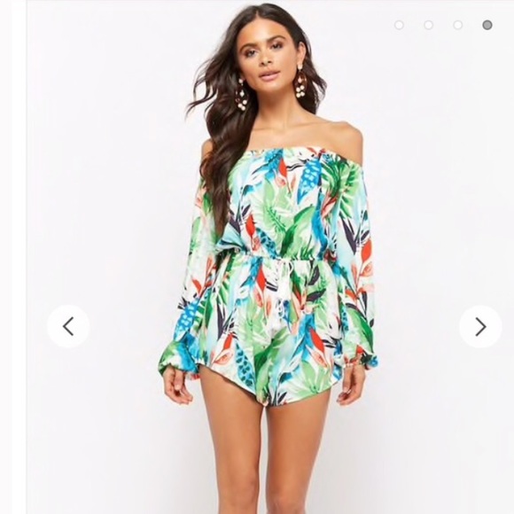 romper with flowy skirt